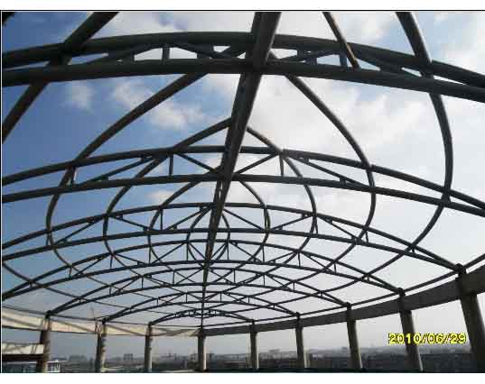 高平中煤朔州宾馆管桁架工程